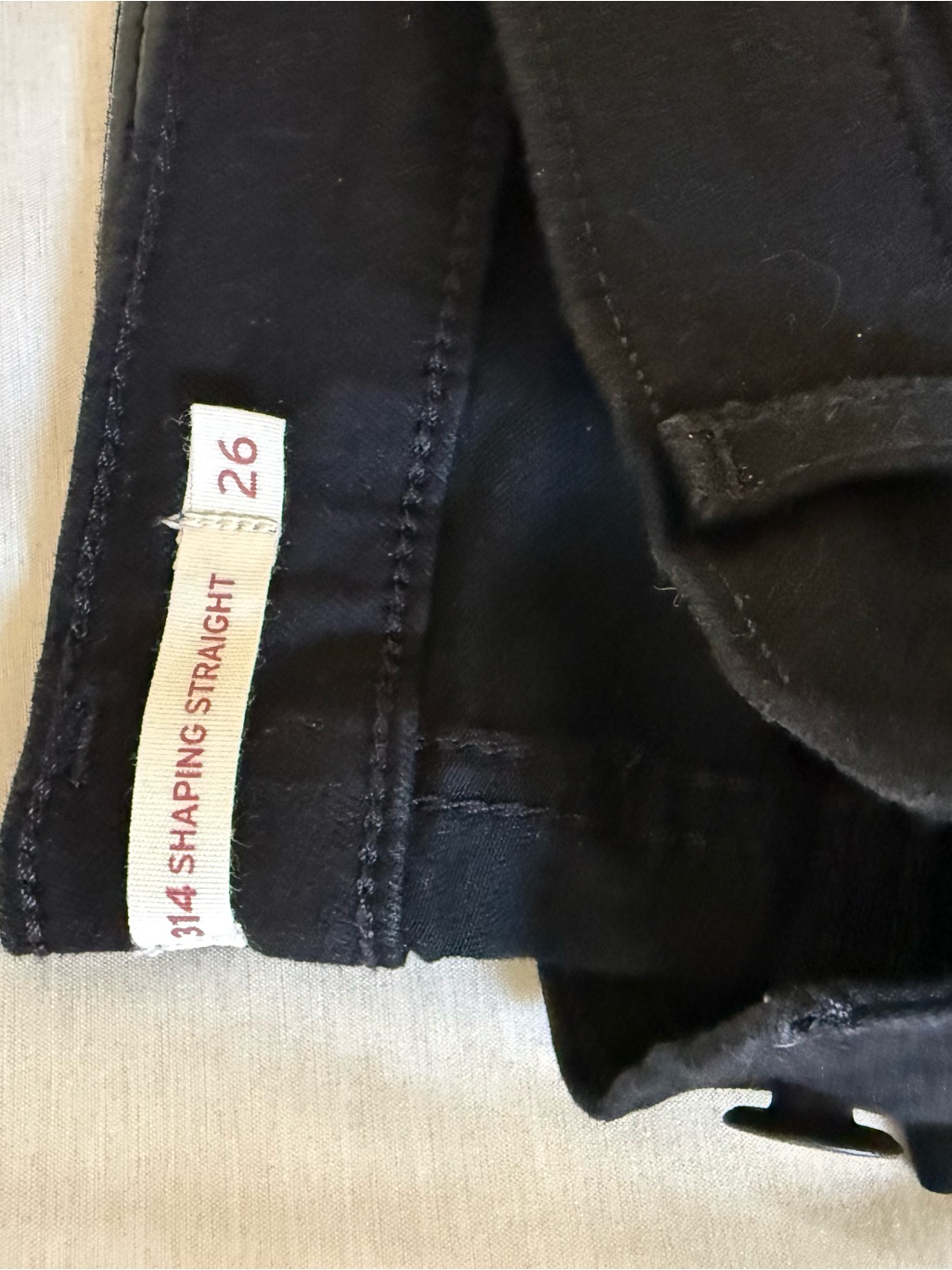 Womens Black Straight Leg Jeans Shaping Straight